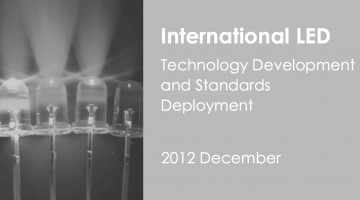 International LED Technology Development and Standards Deployment